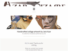 Tablet Screenshot of jackazar.com